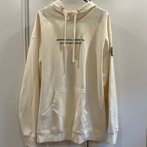 Cream hoodie